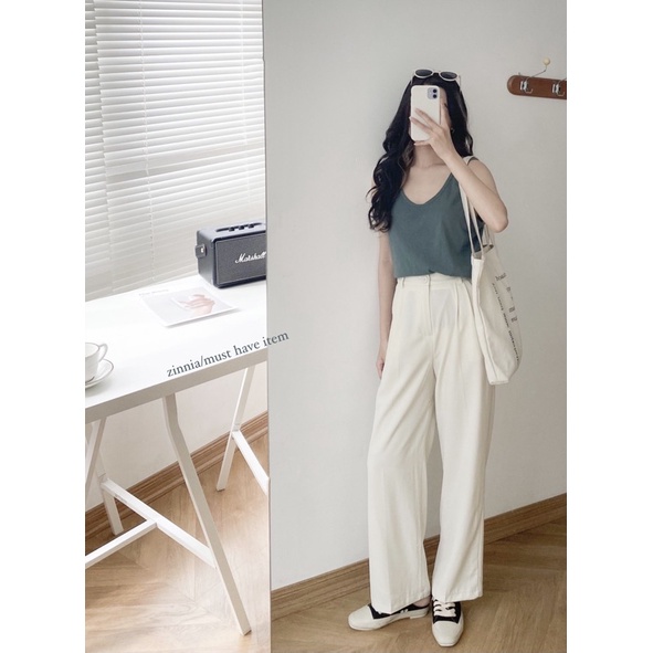 𝐙𝐢𝐧𝐧𝐢𝐚/𝐀́𝐨 𝐭𝐚𝐧𝐤𝐭𝐨𝐩 𝐜𝐡𝐚̂́𝐭 𝐜𝐨𝐭𝐭𝐨𝐧 𝐤𝐢𝐞̂̉𝐮 𝐝𝐚́𝐧𝐠 𝐛𝐚𝐬𝐢𝐜 𝐦𝐮̀𝐚 𝐡𝐞̀ - 𝐁𝐚𝐛𝐲 𝐭𝐞𝐞