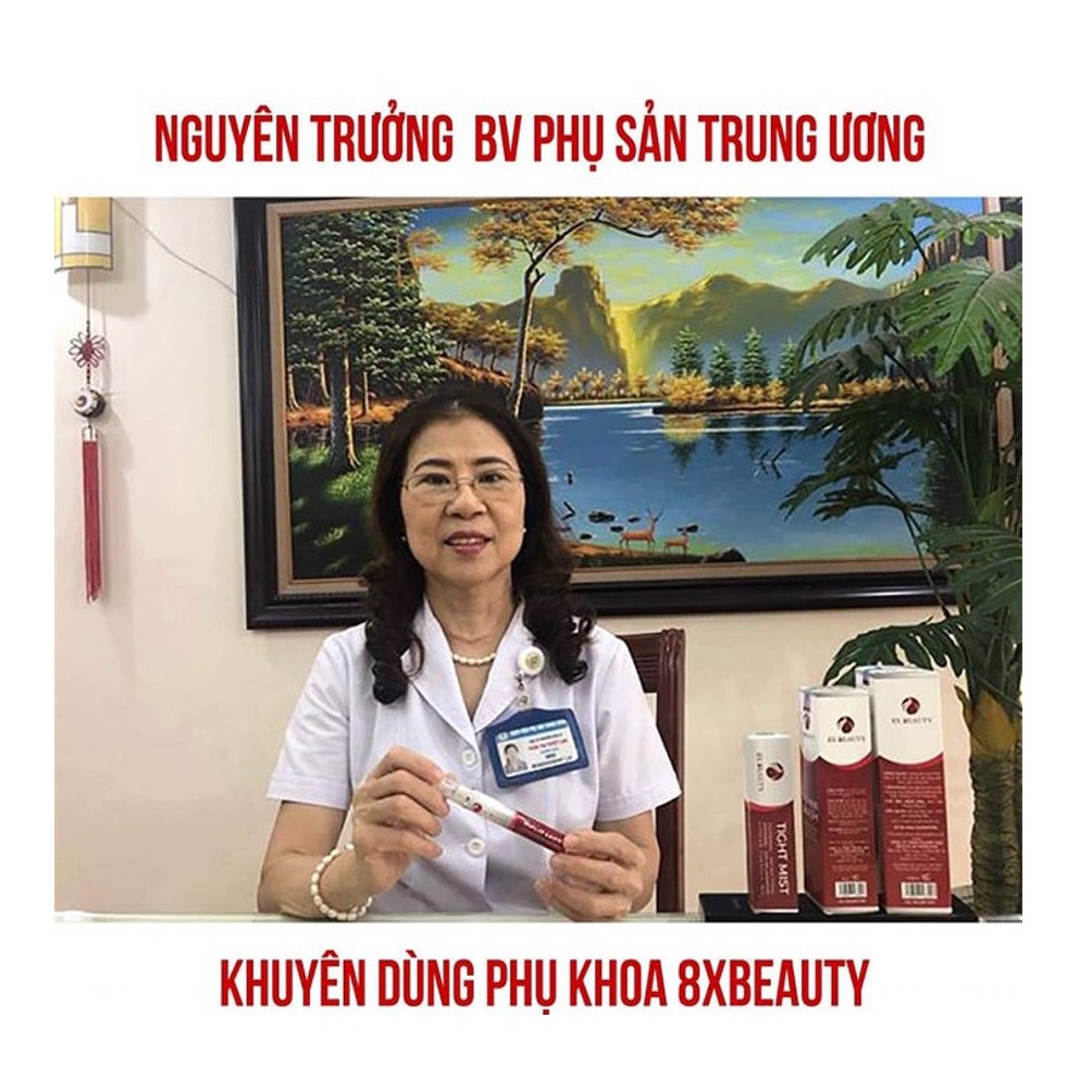 Phụ khoa thảo dược 8X beauty dung dịch vệ sinh tặng xịt phụ khoa hàn quốc chính hãng