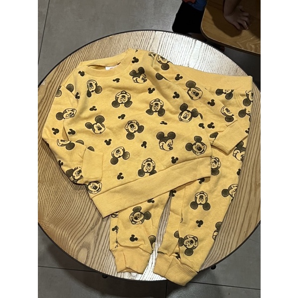 Bộ nỉ Mickey hãng Disney xuất dư