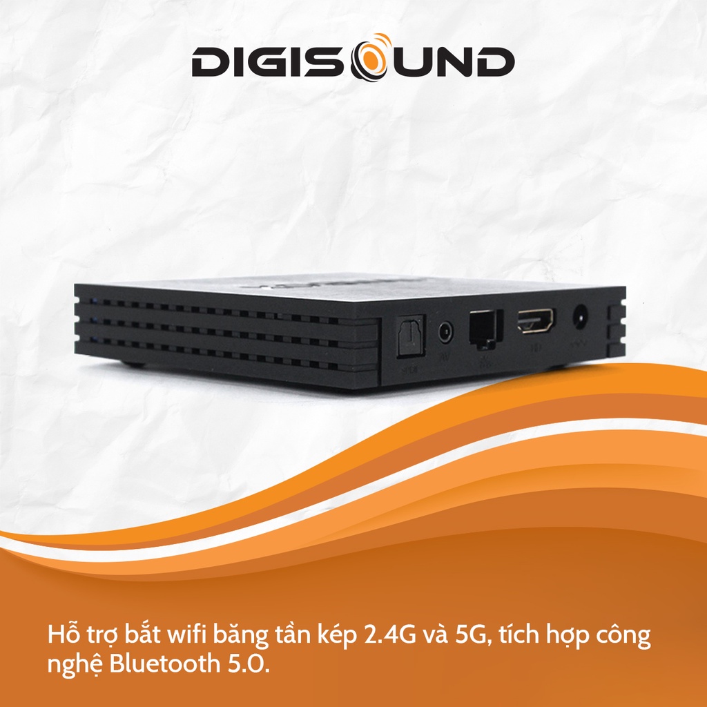 Android tv box, Kiwibox S3 pro điều khiển giọng nói, bluetooth 5.0, tốc độ nhanh, hình ảnh sắc nét