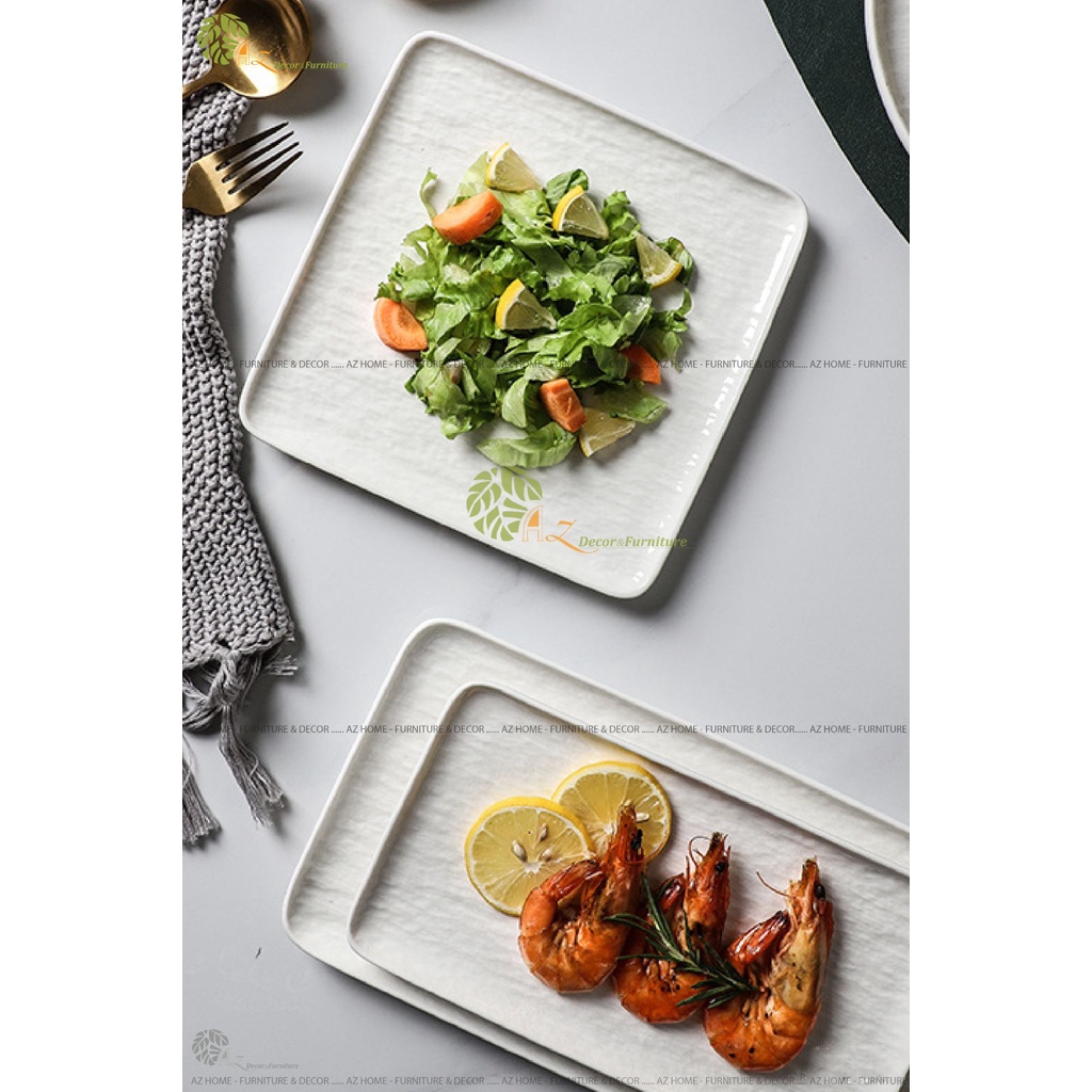 Bộ đĩa gốm sứ cao cấp Đĩa lẻ Classic