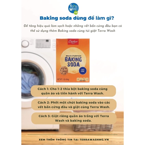 [TERRA WASH] Túi giặt thay thế xà phòng NHẬT BẢN an toàn, sống xanh (giặt quần áo, rửa đồ chơi…)