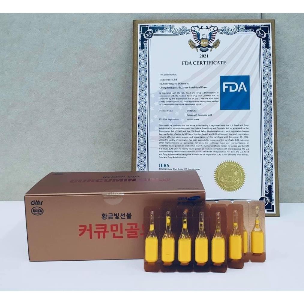 Tinh Nghệ Nano Golden Gift Curcumin Gold Hàn Quốc - mẫu mới