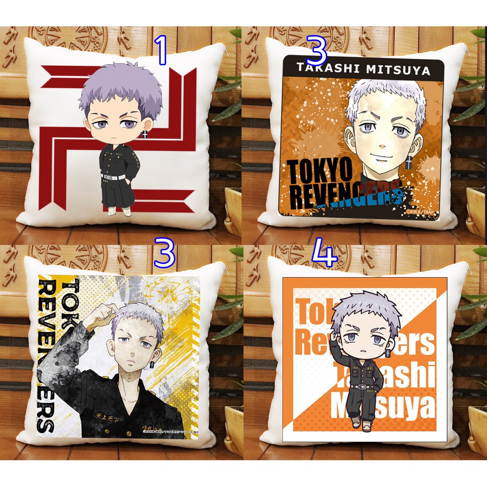 Gối Mitsuya Takashi TokyooRevengerss-Kịch Trường Của Takemichi gối hình vuông
