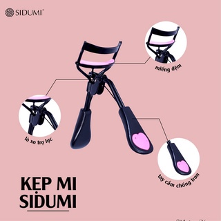 Kẹp mi cao cấp Sidumi Eyelash curler kẹp bấm mi chính hãng Hàn Quốc SDM K143