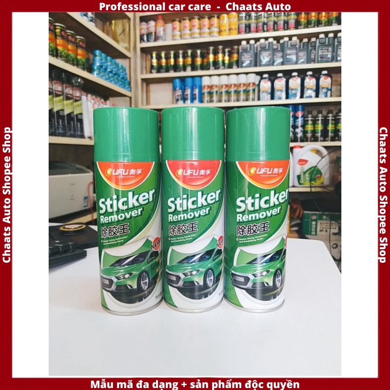 Bình xịt băng keo, băng dính... 🔥  Freeship 🔥 Bình Xịt Tẩy Keo Băng Dính OUFU Sticker Remover