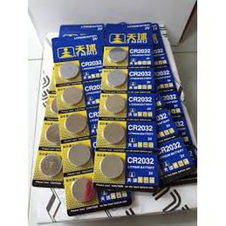 Pin Cr-2032 Lithium Vĩ 5 Viên