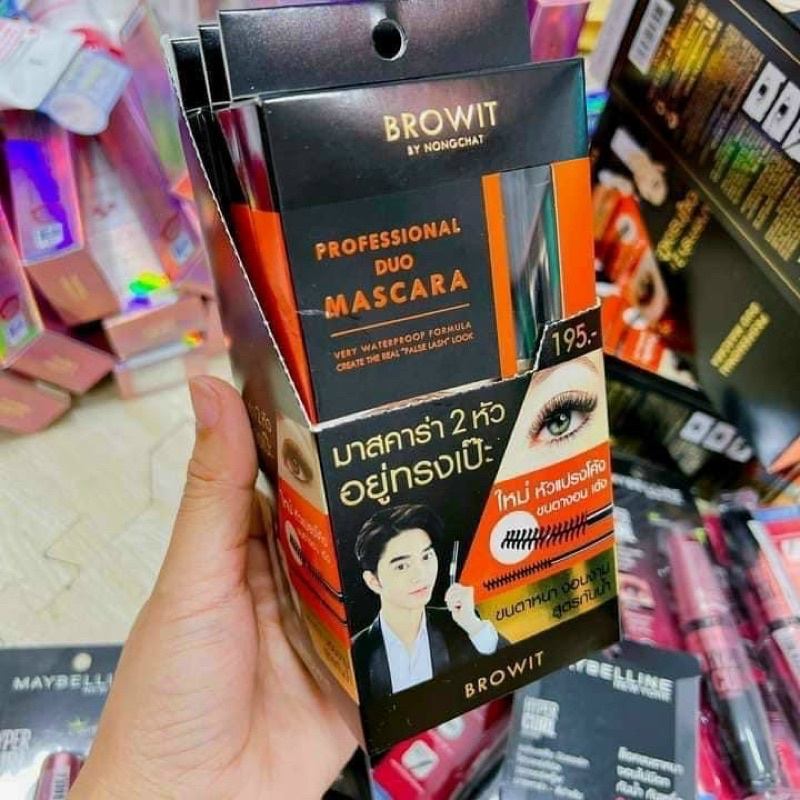 Mascara Dài và Dày Mi Browit By Nongchat My Everyday Cho Làn Mi cong Vút Cho Các Nàng Phong Cách Sexy Với Đôi Mắt