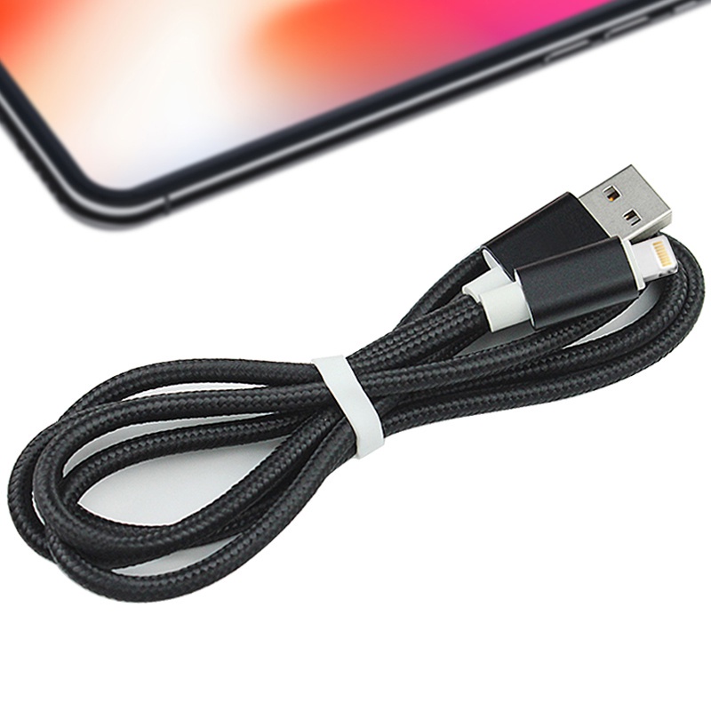 Mobile Cáp Sạc Truyền Dữ Liệu Dây Tết Đầu Usb Cho Điện Thoại