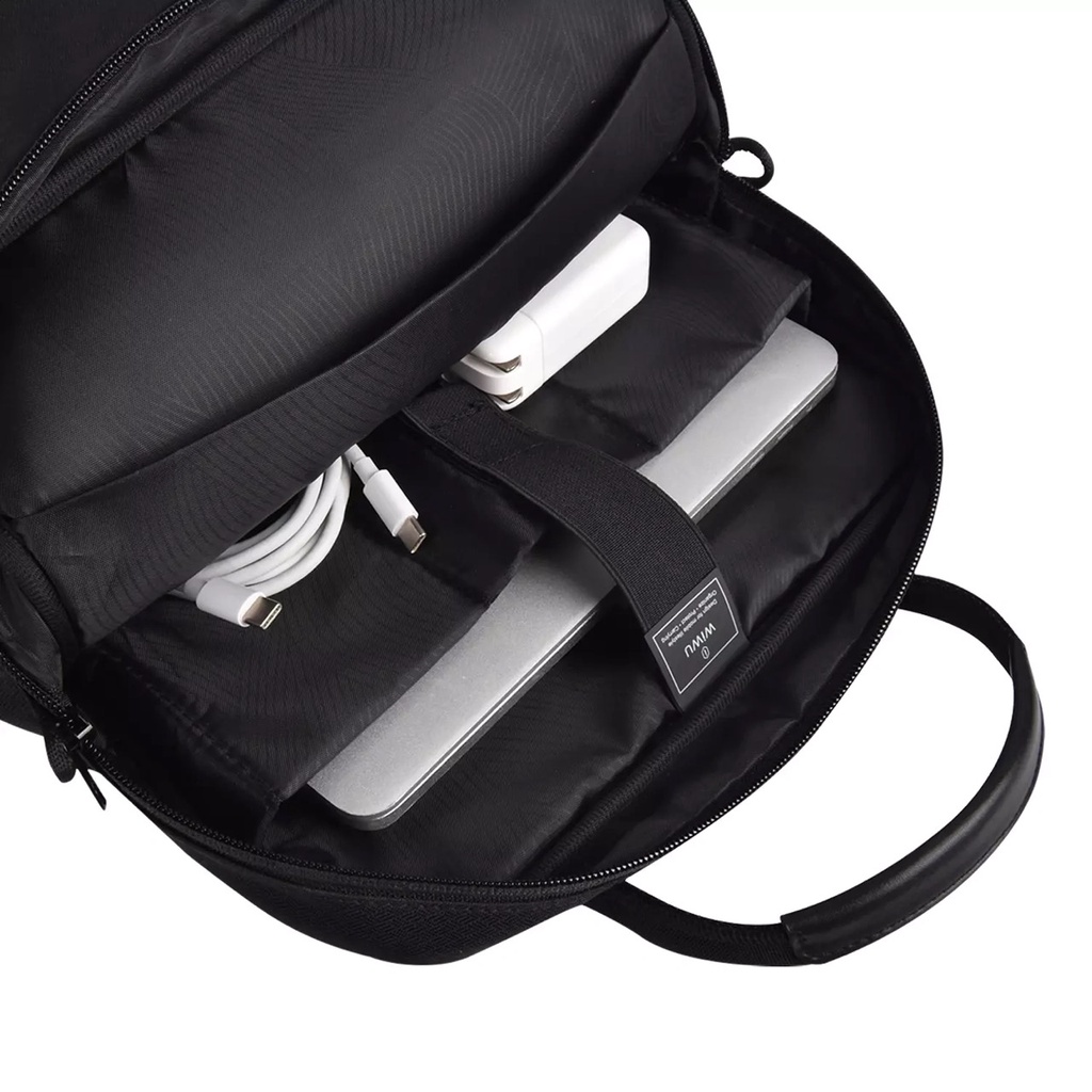 WIWU Alpha Vertical Layer Bag - Túi Xách dọc cho Laptop , Macbook , Ultrabook , Surface Book , tặng kèm quai đeo