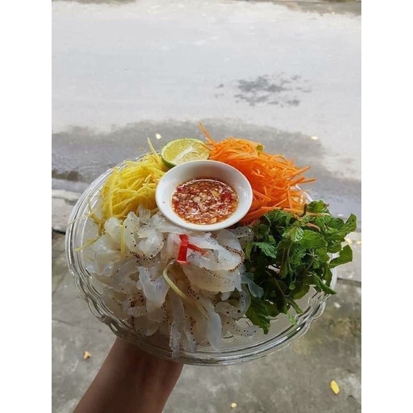 Sứa biển Quy Nhơn 1kg 2 bịch bên trong mỗi bịch là 200gr (giao Tphcm)