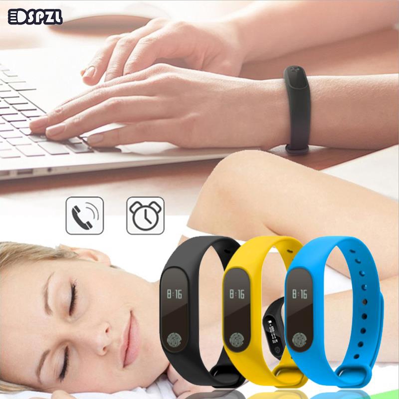 ISO Bluetooth Wristband M2 Smart Wristband DC 5V Sport Wrist Band Time Display Blood Pressure Monitor Fashion