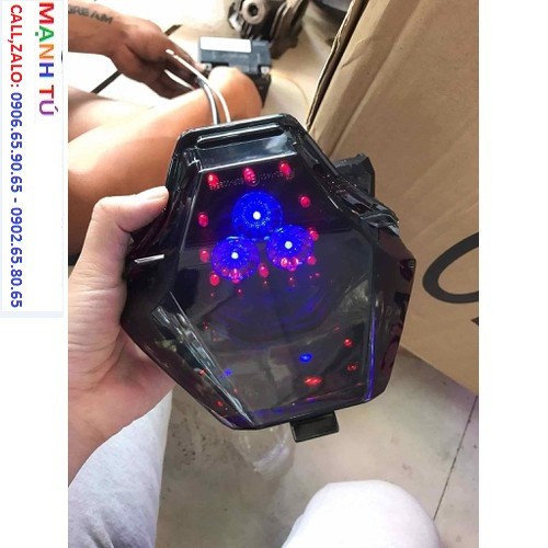 Cụm Đèn Hậu Ex, Exciter Tích Hợp Xi Nhan