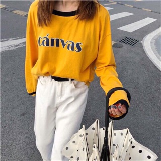 ÁO THUN TAY DÀI OVERSIZE FORM RỘNG CÁ TÍNH