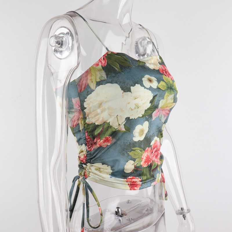 IELGY Áo vest in hình nghệ thuật thời trang