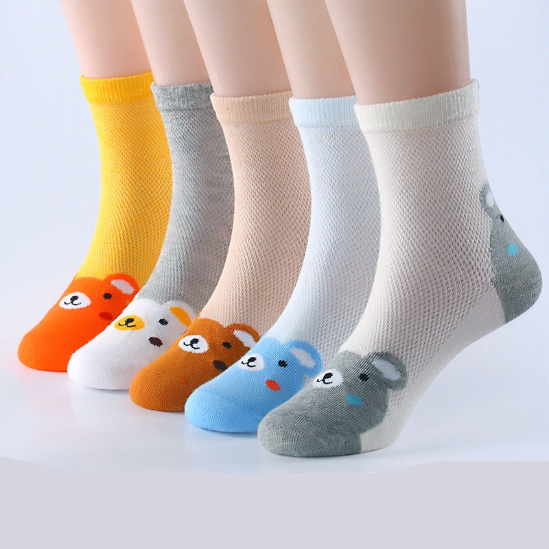 Vớ Lưới Mỏng Thời Trang Xuân Hè Phong Cách Mới Cho Bé Trai/Bé Gái