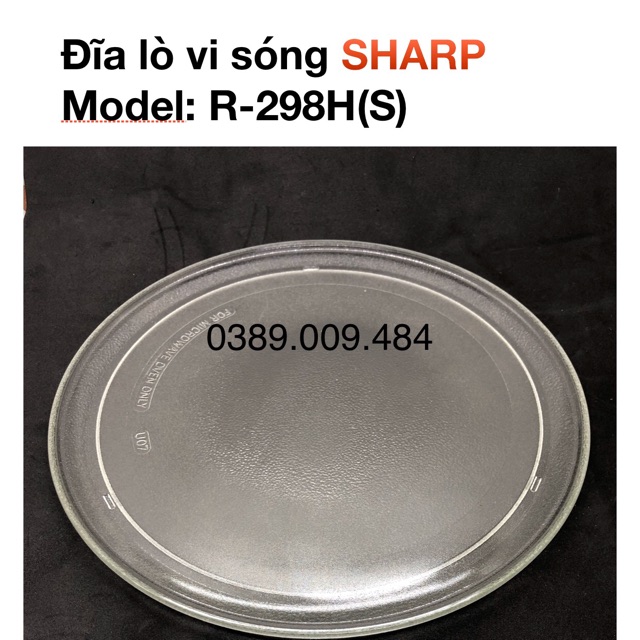 Đĩa lò vi sóng Sharp R-298H(S)
