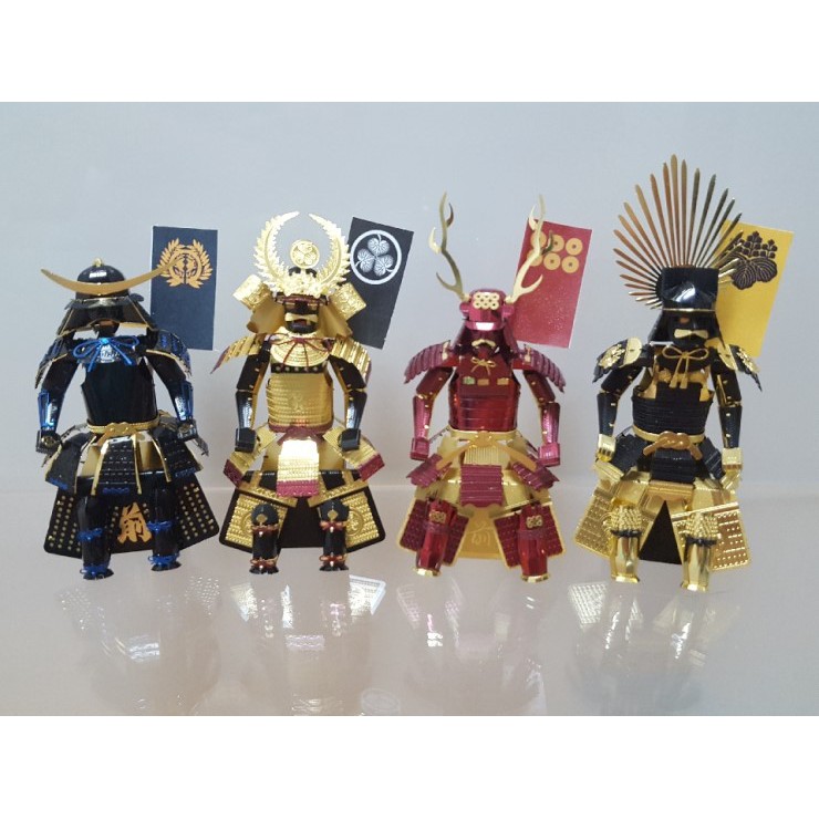 Mô Hình Lắp Ghép 3D áo giáp samurai