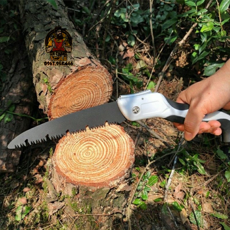 Cưa Gỗ Cầm Tay Gấp Gọn AIRAJ - Lưỡi Cưa Cây, Cành Lưỡi Thép Hợp Kim SK5