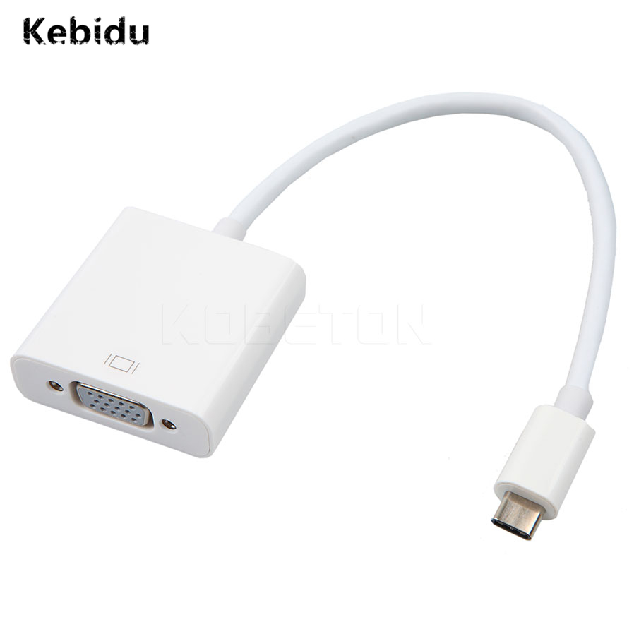 Cáp Chuyển Đổi Usb 3.1 Type-C Sang Vga 10gbps Cho Macbook | WebRaoVat - webraovat.net.vn