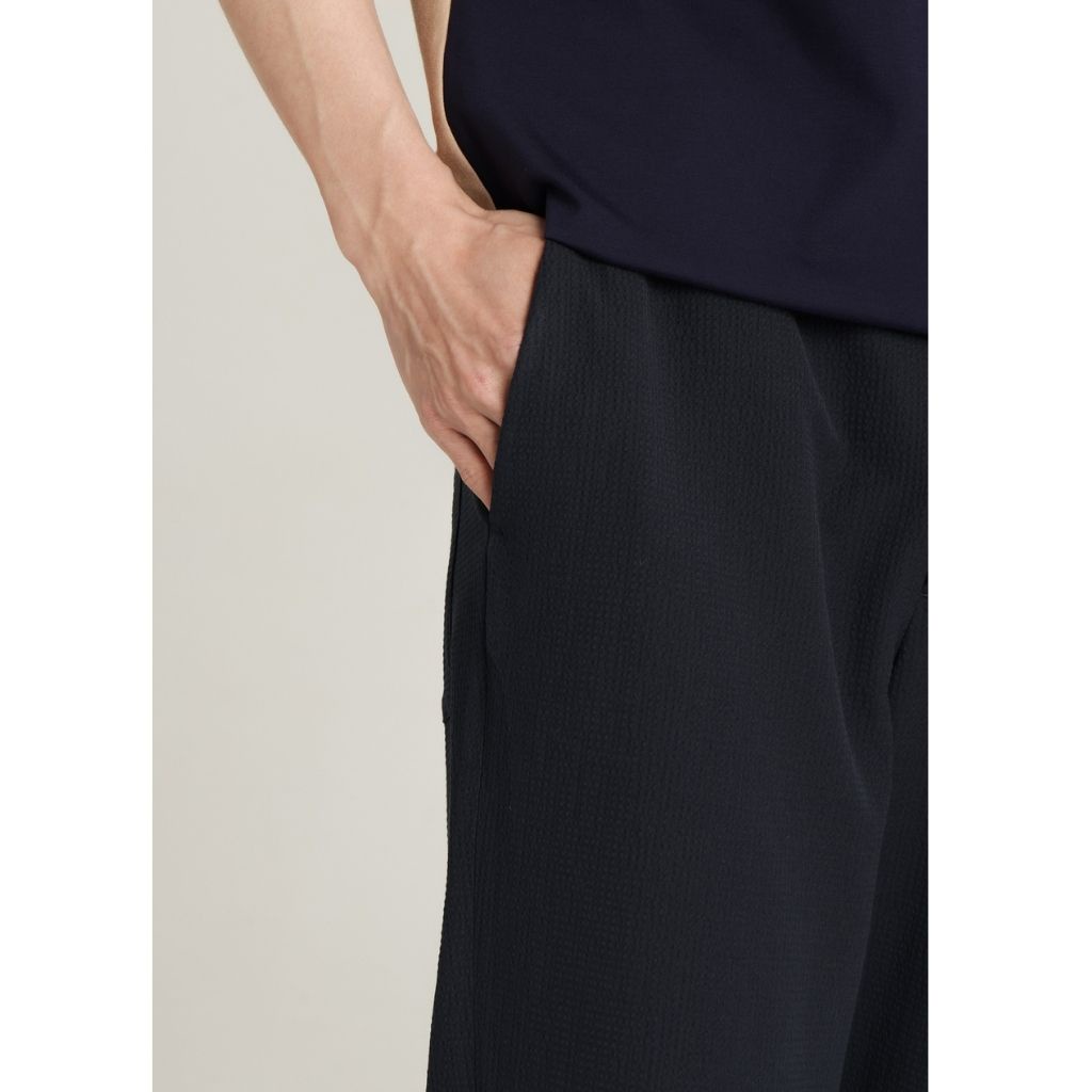 Quần Baggy Kaki unisex ANYOUNG Basic nam nữ cạp chun ống rộng phong cách Hàn Quốc ulzzang QD20