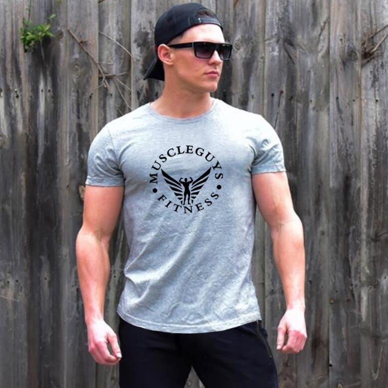 Áo thun ngắn tay in chữ phong cách năng động trẻ trung dành cho nam