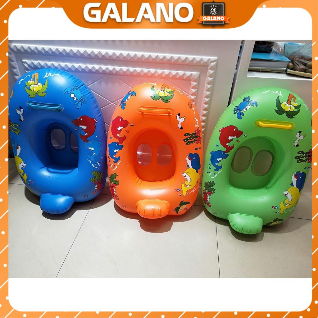 Phao Bơi Cho Bé GALANO Phao Bơi Trẻ Em Xỏ Chân Chống Lật Có Tay Nắm An Toàn Cho Bé Bơi Lội SS-001268