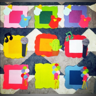 Khung ảnh handmade - Đồ dùng dạy học Ruby