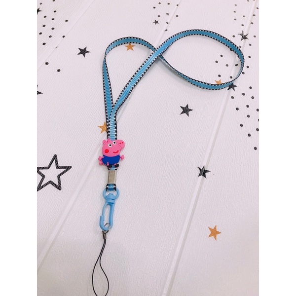 Dây đeo điện thoại đầu có gan móc treo nhiều hình stick dễ thương khác nhau