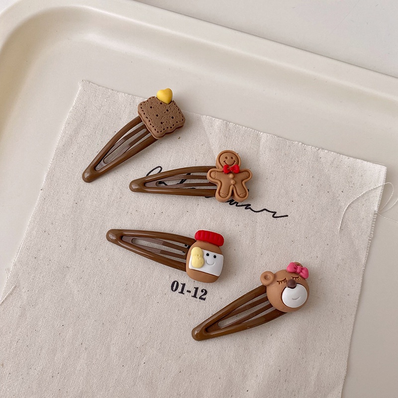 Kẹp Tóc Hình Gấu Dễ Thương Phong Cách Nhật Bản Hàn Quốc Cho Nữ