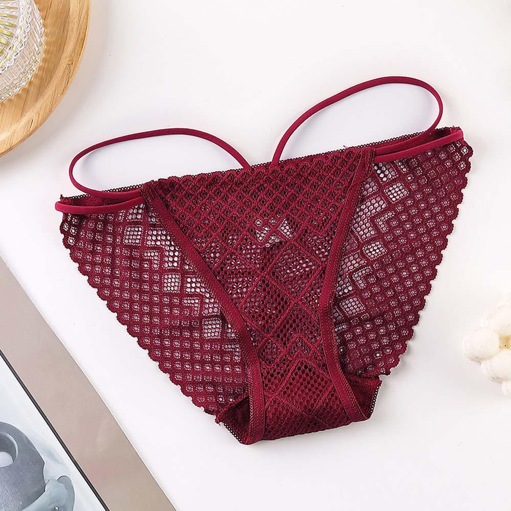 Quần Lót Nữ Lưng Vừa Màu Sắc Đơn Giản Phong Cách Âu Mỹ