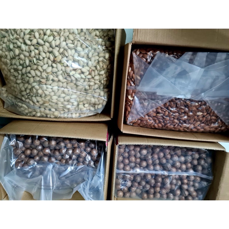 500g Hạt Dẻ Cười Mỹ Không Tẩy Trắng Pistachios