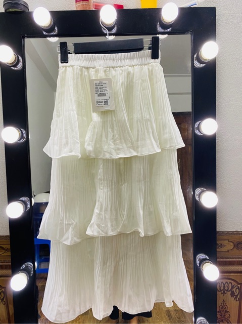 [Hàng sẵn-Có Ảnh thật] Chân váy voan 3 tầng hàng Quảng Châu cực xinh- Chân váy tầng dập ly -  Hàng Quảng Châu | BigBuy360 - bigbuy360.vn