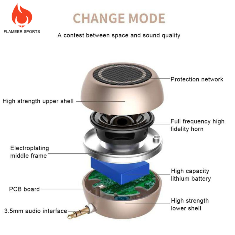 Loa Mini Jack Cắm 3.5mm Cho Điện Thoại