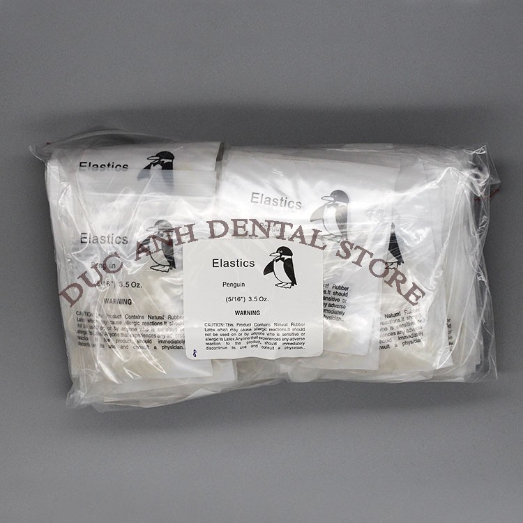 Chun liên hàm cho người niềng răng,nắn chỉnh răng, 100 chun/1 túi, chính hãng 100%