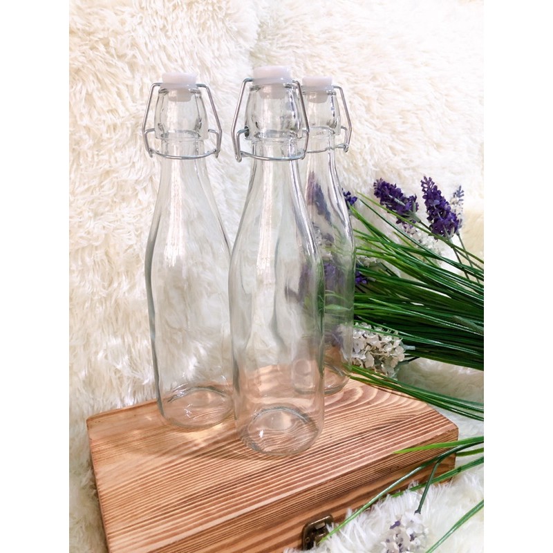 chai thủy tinh nắp cài 500 ml | BigBuy360 - bigbuy360.vn