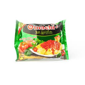 Combo 10 gói mì trộn Omachi xốt Spaghetti.