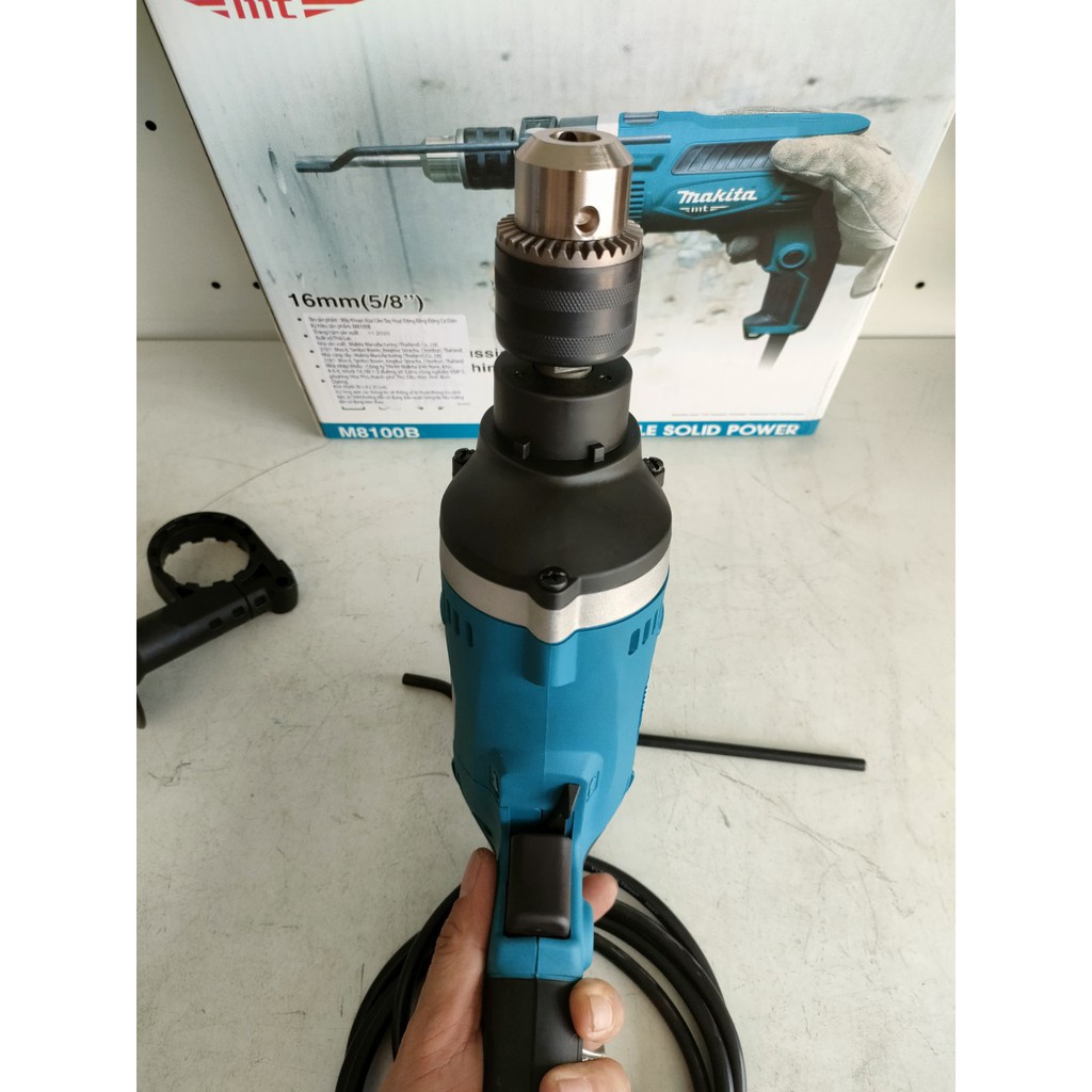 CHÍNH HÃNG - Máy khoan động lực cầm tay 710W , đầu kẹp 13mm Makita M8100B