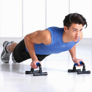 Dụng cụ hít đất chân thẳng basic sport -tập gym tại nhà