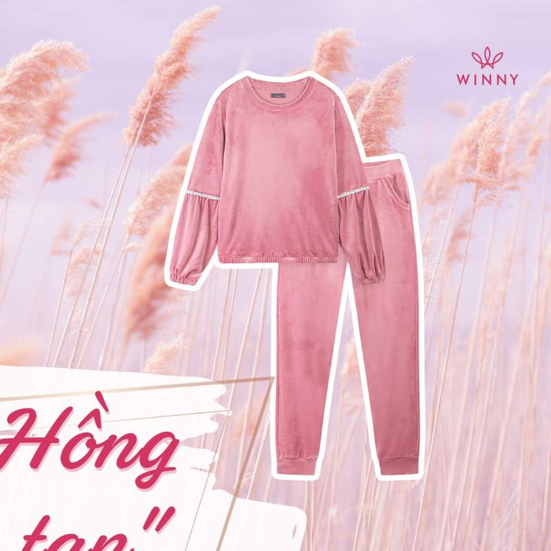 Bộ mặc nhà Nhung Winny 21511 Giá 585.000đ