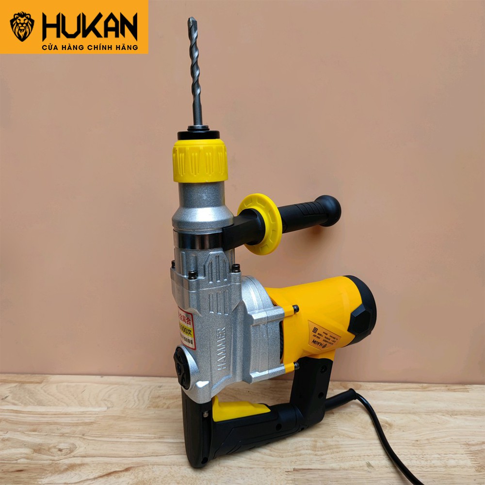 Máy khoan đục 2 chức năng HUKAN HK6-28T công suất 1180W