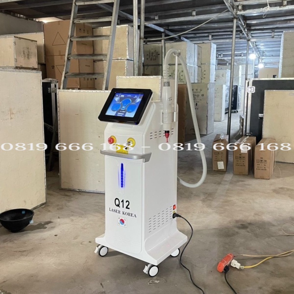 [ Hàng Loại 1 ] Máy Laser Q12 | Máy Laser Xóa Xăn Nám Tàn Nhang 2023