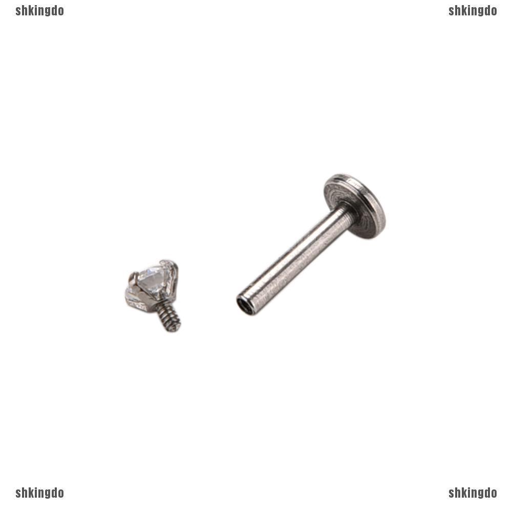 Khuyên trang sức cho môi bằng thép không gỉ cao cấp