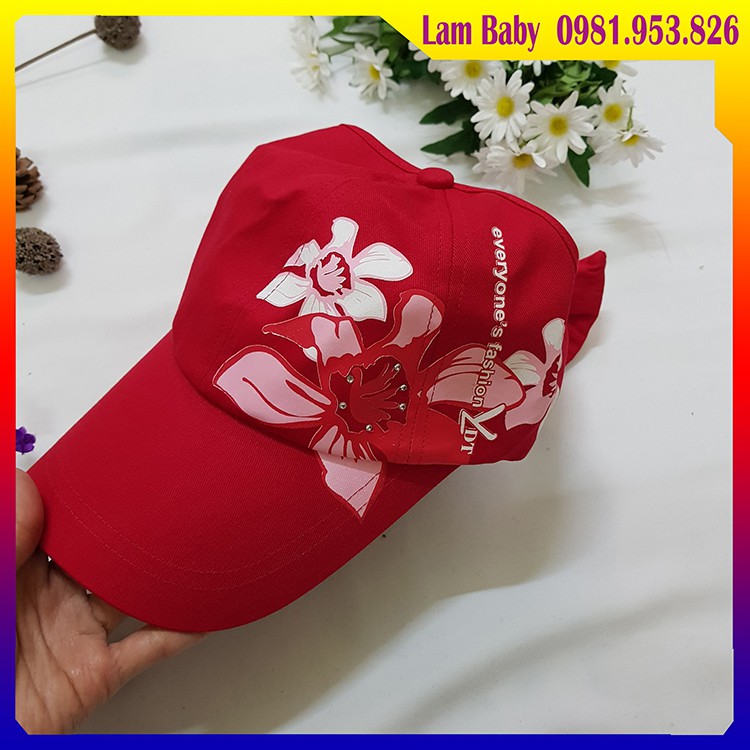 Mũ Lưỡi Trai Nửa Đầu Chống Nắng Phong Cách Hàn Quốc - Họa Tiết Hoa - Thời Trang Xuân Hè Mới Cho Nữ