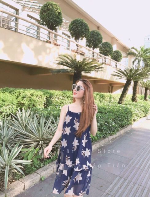 Đầm hoa yếm