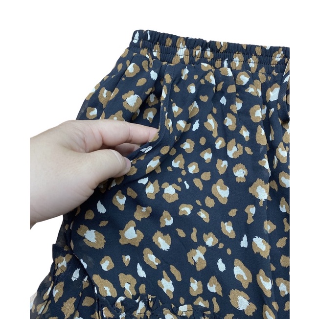 Chân váy voan lưng thun 2 lớp S. SKY