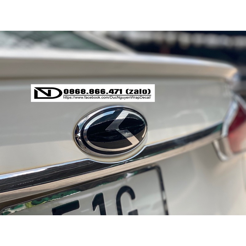 Decal Logo KIA MORNING (7 miếng tặng 6 miếng)