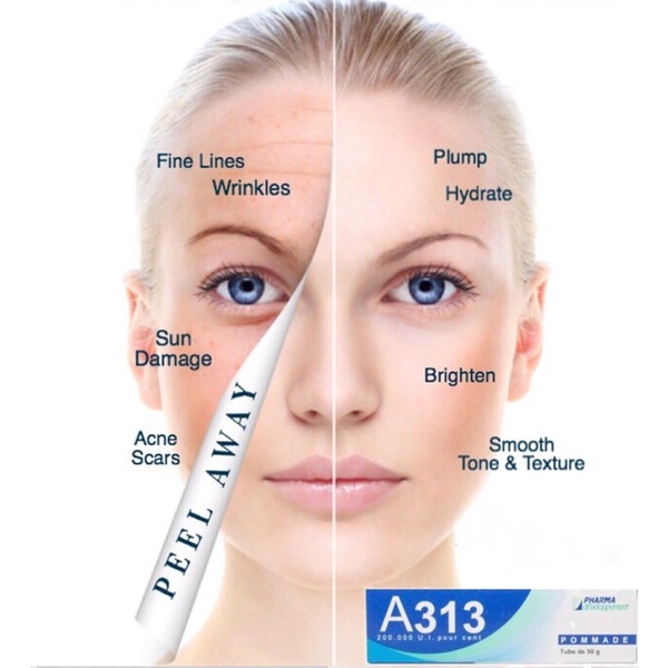 Kem Dưỡng Pharma Developpment A313 Pommade Retinol Cream 50g Trẻ Hóa Da, Mờ Nếp Nhăn
