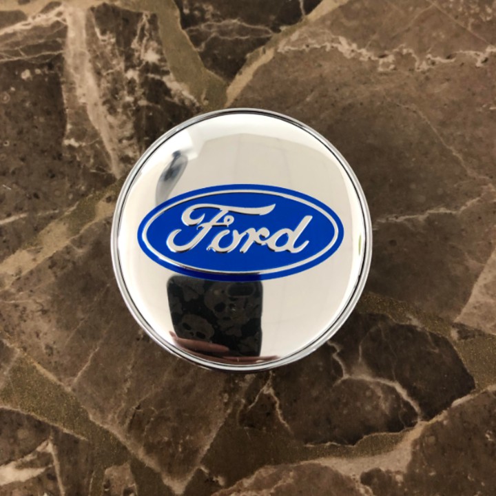 Biểu tượng Logo Ford chụp mâm, vành, bánh xe ô tô kích thước 60mm/ Mã sản phẩm FORD60