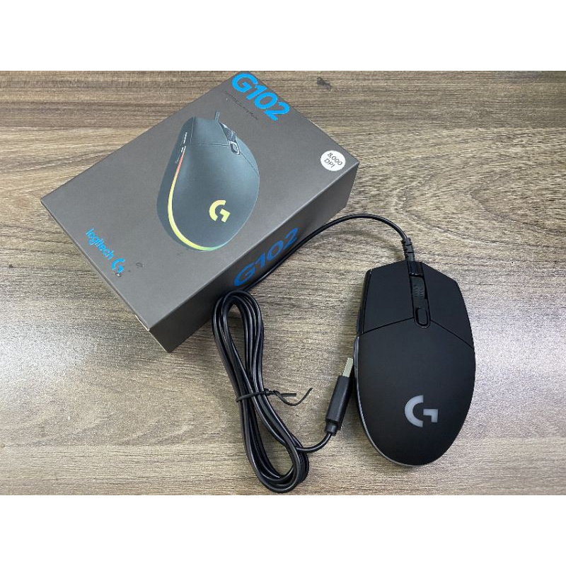 Chuột led, chuột game, chuột máy tính có dây G.102 cực kỳ đầm tay và nhạy bén